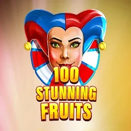 Official Slots logo: 100 Stunning Fruits by SYNOT Games at GoldBet Casino