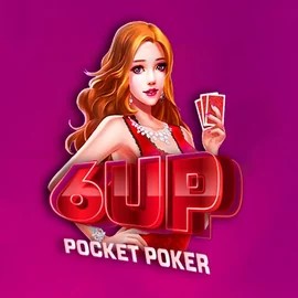 Logo of 6 Up Pocket Poker from FlipLuck at GoldBet Casino