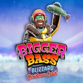 Bigger Bass Blizzard Christmas Catch casino game by Pragmatic Play – featured logo at GoldBet Casino