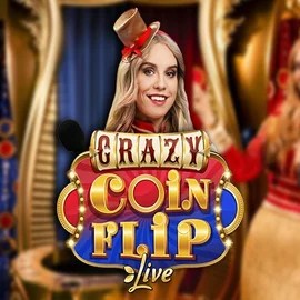 Crazy Coin Flip casino game by Evolution – featured logo at GoldBet Casino