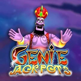 Genie Jackpots logo by Blueprint Gaming at GoldBet Casino