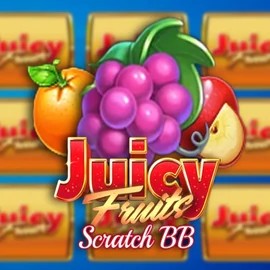 Juicy Fruits Scratch BB slot logo by Barbara Bang at GoldBet CasinoJuicy Fruits Scratch BB
