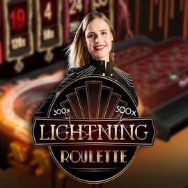 Lightning Roulette logo – Live Casino by Evolution at GoldBet Casino