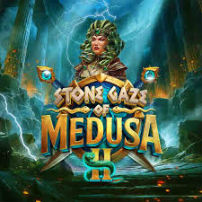 Stone Gaze of Medusa 2 by Stakelogic, showcased at goldbetcasino.eu.com – game logo