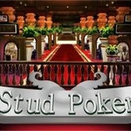 Stud Poker 3D slot logo by iSoftBet at GoldBet Casino